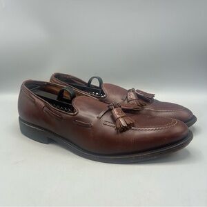 Alan Edmonds Grayson 8267 Brown Kiltie Tassel Loafers size 8.5